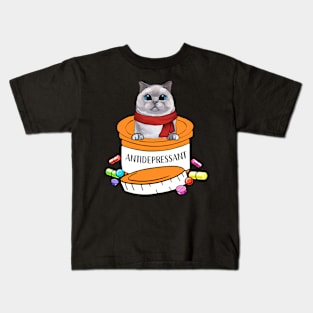 Cute british shorthair Kids T-Shirt